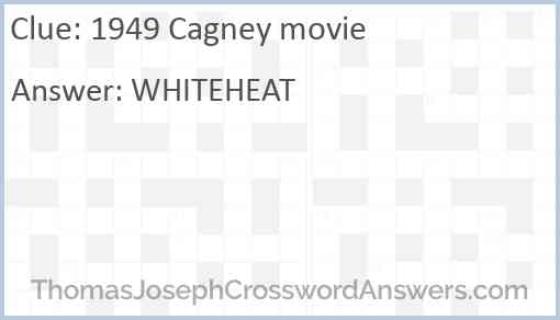 1949 Cagney movie Answer