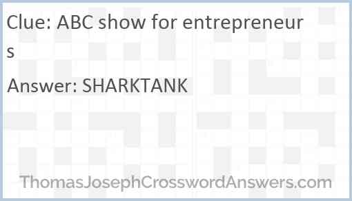 ABC show for entrepreneurs Answer