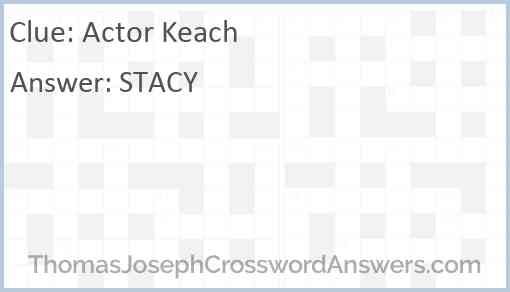 Actor Keach Answer
