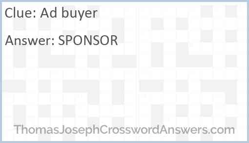Ad buyer Answer