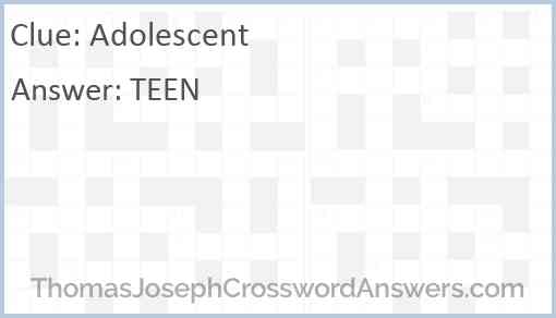 Adolescent Answer