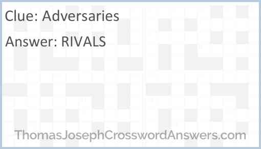 Adversaries Answer