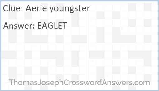 Aerie youngster Answer