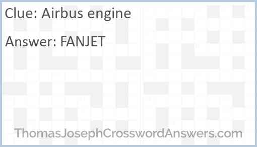 Airbus engine Answer