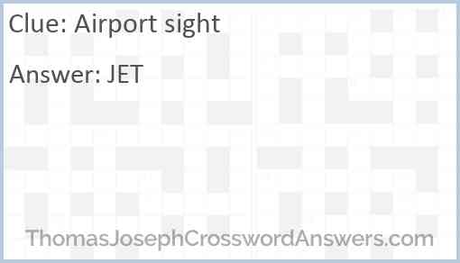 Airport sight Answer