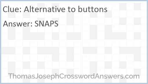 Alternative to buttons Answer