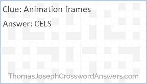 Animation frames Answer