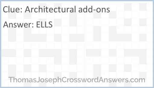 Architectural add-ons Answer