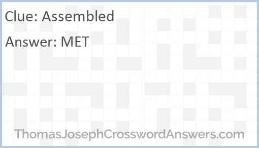Assembled Answer