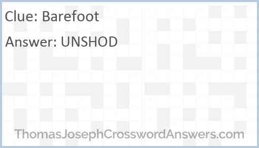 Barefoot Answer