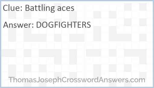 Battling aces Answer