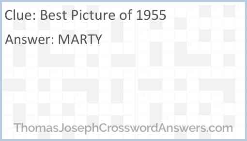Best Picture of 1955 Answer