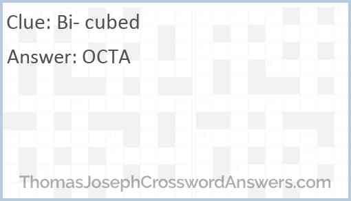 Bi- cubed Answer