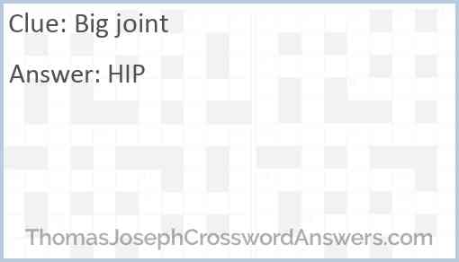 Big joint Answer