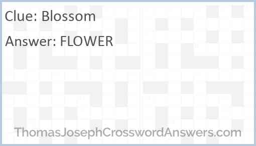 Blossom Answer