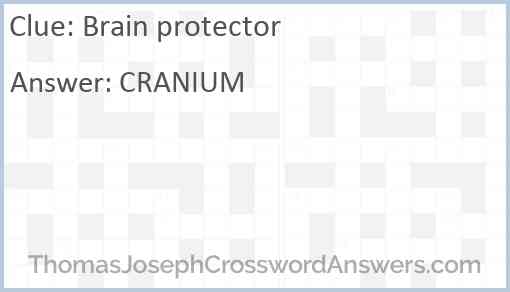 Brain protector Answer