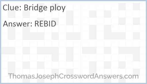 Bridge ploy Answer