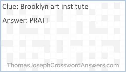 Brooklyn art institute Answer