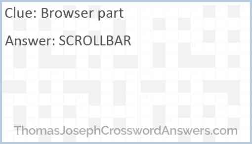 Browser part Answer