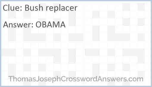 Bush replacer Answer