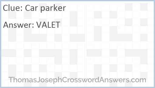 Car parker Answer