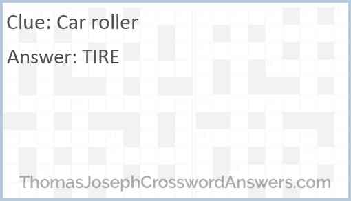 Car roller Answer