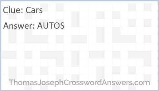 Cars Answer