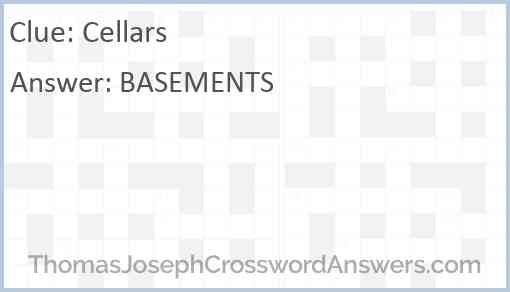 Cellars Answer