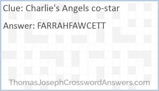 Charlie's Angels co-star Answer