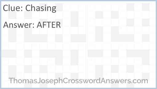 Chasing Answer