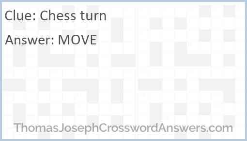 Chess turn Answer