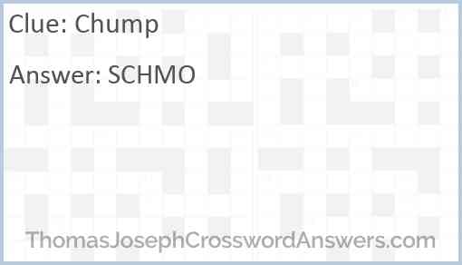 Chump Answer