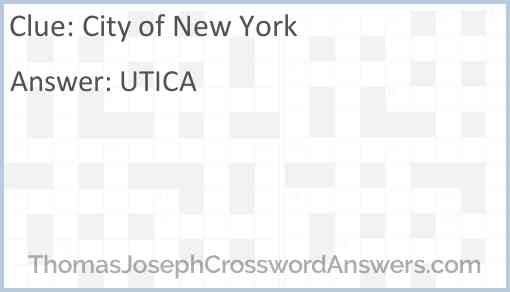 City of New York Answer