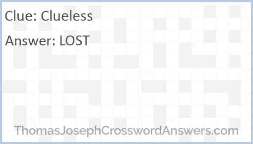 Clueless Answer