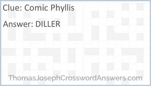 Comic Phyllis Answer
