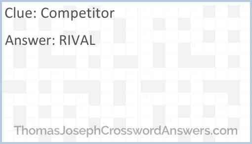 Competitor Answer