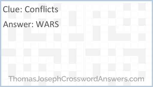 Conflicts Answer