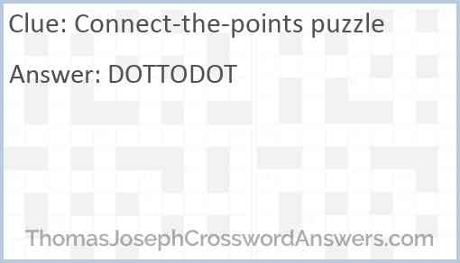 Connect-the-points puzzle Answer