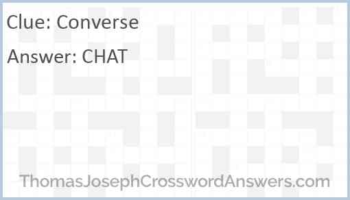 Converse Answer