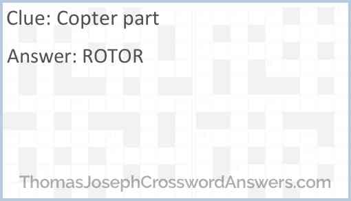 Copter part Answer