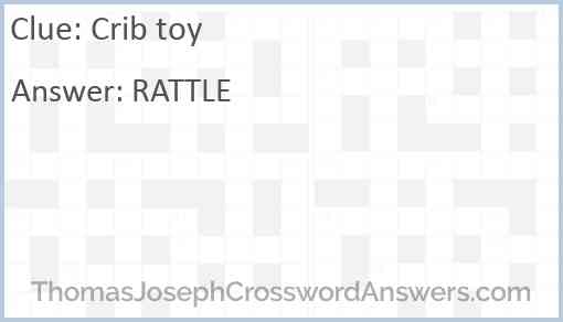 Crib toy Answer