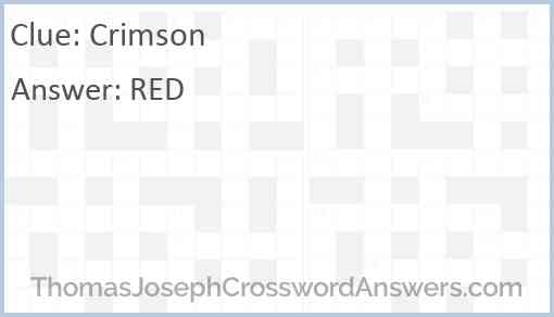 Crimson Answer