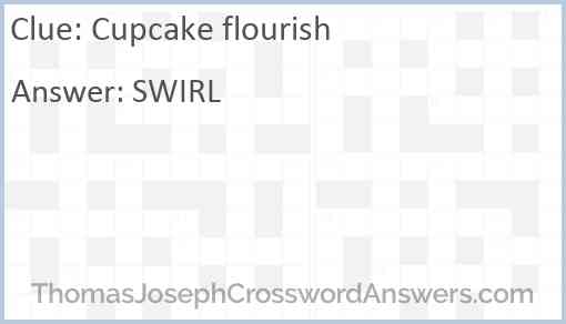 Cupcake flourish Answer