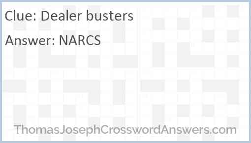 Dealer busters Answer