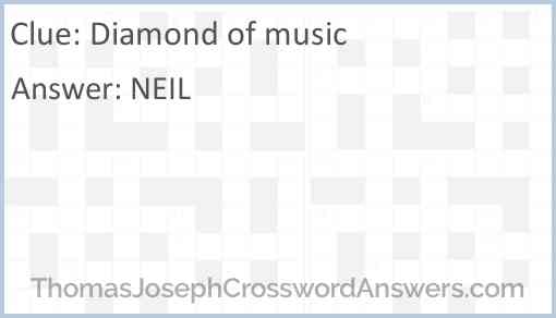 Diamond of music Answer