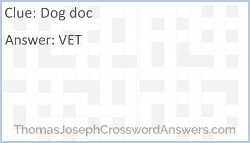 Dog doc Answer