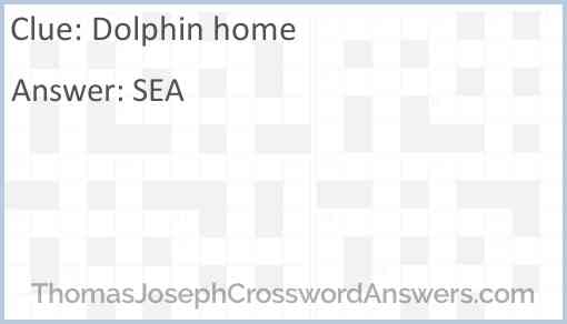 Dolphin home Answer