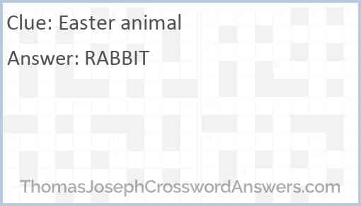 Easter animal Answer