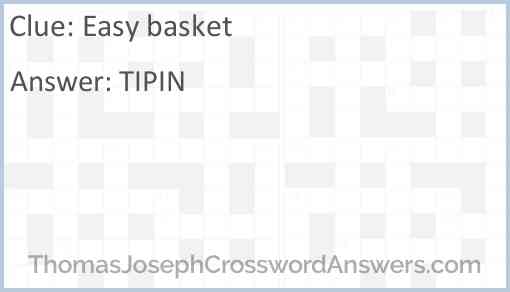 Easy basket Answer