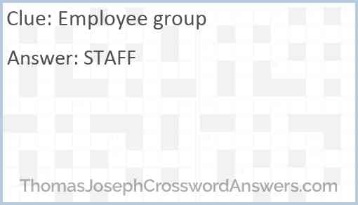 Employee group Answer